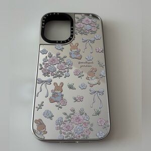 Floral Bunny iPhone 16 Case